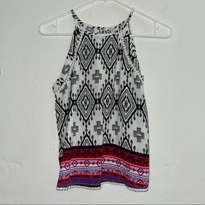 Mudd Tribal Print Top